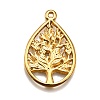 304 Stainless Steel Pendants LS-STAS-M116-31G-2