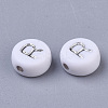 Plating Acrylic Beads X-PACR-R243-04R-2