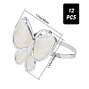 Iron Napkin Rings AJEW-GF0002-82-2