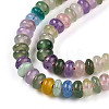 Dyed Natural White Jade Beads Strands X-G-T139-57A-12-3
