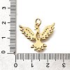 Brass Micro Pave Cubic Zirconia Pendants KK-B128-12G-01-3
