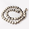 Electroplate Non-magnetic Synthetic Hematite Bead Strands G-F300-22C-06-2
