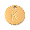 Ion Plating(IP) 304 Stainless Steel Pendants FIND-M017-02G-K-1