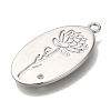Brass Micro Pave Cubic Zirconia Pendants KK-U038-05P-03-2