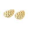 Ion Plating(IP) 304 Stainless Steel Pendants STAS-L268-044G-3