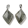 Natural Labradorite  Pendants G-C066-03B-2
