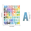 Vinyl Alphabet Number Self-Adhesive Waterproof Mail Box Stickers STIC-WH0002-023-2
