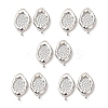 Brass Micro Pave Cubic Zirconia Stud Earring Findings KK-H440-03P-3
