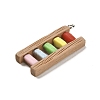 Opaque Resin Pendants LS-RESI-M036-03-2