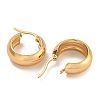 Ion Plating(IP) 202 Stainless Steel Hoop Earrings EJEW-H003-38G-05-2