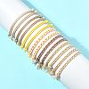 14Pcs 7 Colors Cotton Cord Bracelet Set for Men Women BJEW-FS00025-03-7