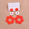 304 Stainless Steel Dangle Stud Earrings FS-WG4F7EC-03-1