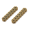 Tibetan Style Beads Spacers TIBEB-S034-AG-LF-2