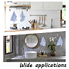 Globleland 16Pcs 4 Colors Plastic Kitchen Tea Towel Holders AJEW-GL0002-06-6