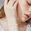 1pc Adjustable Nylon Cord Slider Bracelets for Women BJEW-LP0001-33I-G-4