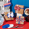 4 Styles Polyester Grosgrain Ribbon & Striped Ribbon OCOR-PH0004-64-5