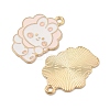 Animal Forest Theme Zinc Alloy Enamel Pendants FIND-Z065-01D-2