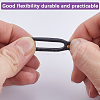 36Pcs Silicone Rings with 6Pcs Polyester Necklace Lanyard Anti-Loss Pendant Holder DIY-GF0008-07B-6