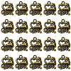 60Pcs Tibetan Style Alloy Pendants FIND-SC0018-05-1