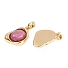 Natural Rhodonite Pendants KK-U043-52G-05-2