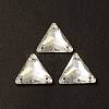 Triangle Shape Sew on Rhinestone GLAA-A024-06A-001TR-1