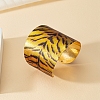 Alloy Open Cuff Bangles for Women LS-BJEW-K272-03G-4
