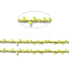 DIY Wreath Foliage Green Leaves Ribbon Decorative OCOR-M007-01B-3