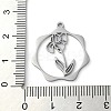 Non-Tarnish 304 Stainless Steel Pendants STAS-P338-01D-P-3