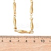 304 Stainless Steel Fish Link Chain Necklaces for Women NJEW-K299-01G-5
