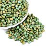 Picasso Glass Seed Beads SEED-N012-10J-1