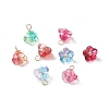 Electroplate Glass Pendant PALLOY-TA00009-1
