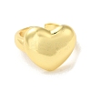 Brass Open Cuff Rings RJEW-R145-05G-2