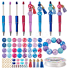 DIY Beadable Pen Making Kit DIY-BT0001-53-1