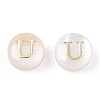 Natural Freshwater Shell Beads SHEL-N036-01U-4