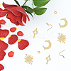 DIY Moon & Star & Sun Earring Making Kit KK-HY0003-49-7