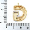 Brass Pendants PALLOY-S036-01G-G-3