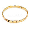Summer Beach Gold Glass Beaded Stretch Tile Bracelets LR1925-2-1