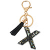 1Pc Resin Letter Keychains KEYC-TADJ0001-09X-1