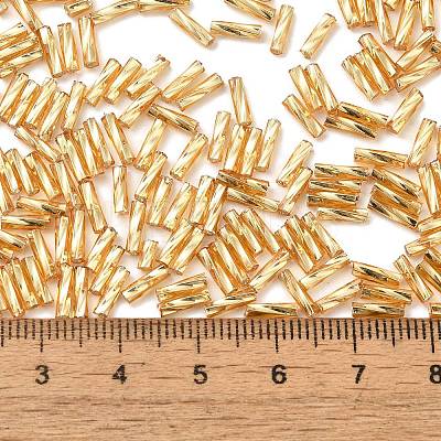 Glass Twist Bugle Beads SEED-C004-07B-1