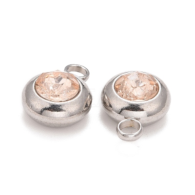 304 Stainless Steel Charms STAS-G133-13D-1
