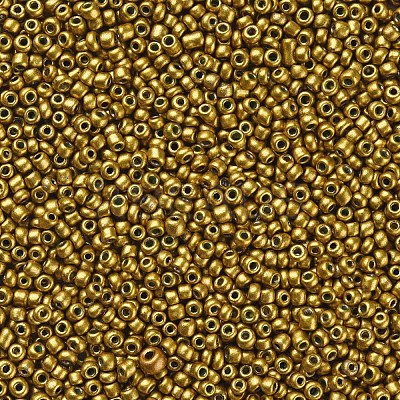 Baking Paint Glass Seed Beads SEED-S001-K30-1