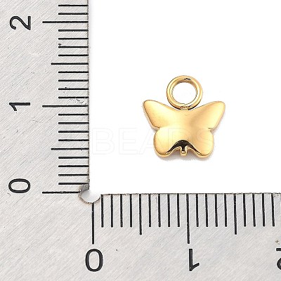 Ion Plating(IP) 304 Stainless Steel Charms STAS-P379-37B-G-1