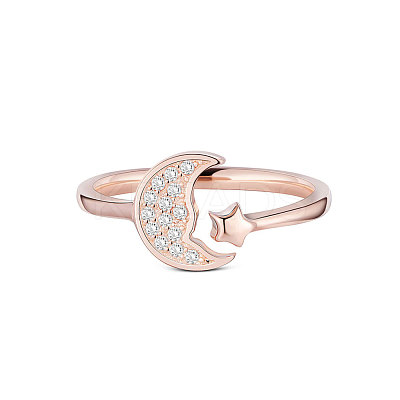 925 Sterling Silver Cuff Rings TS-R413-RG-1