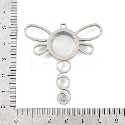304 Stainless Stee Locket Big Pendants STAS-S132-13P-02-1