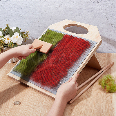 Pine Wood Rubber Blending Board TOOL-BC0003-19-1
