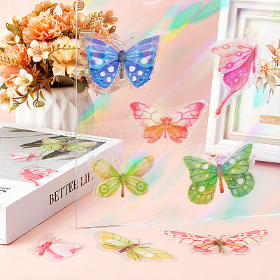 PVC Waterproof Shopwindow Decorative Sticker DIY-WH20007-17D-1