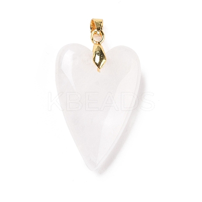 Natural Quartz Crystal Pendants G-E570-01G-12-1