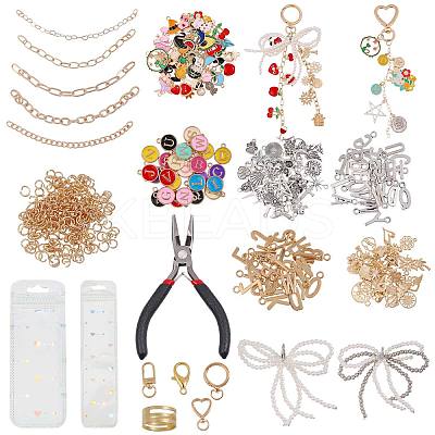 DIY Keychain Kit DIY-WH0349-587A-1