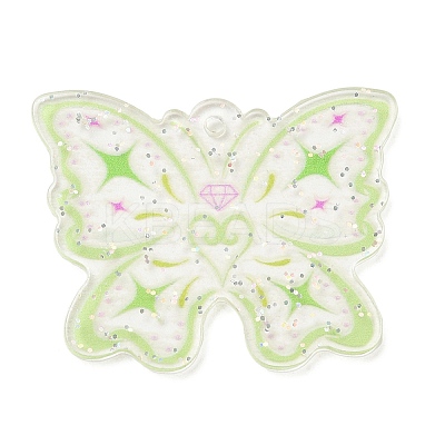 Acrylic Pendants OACR-I008-02C-1