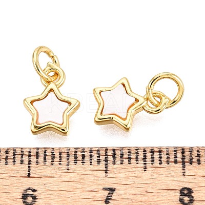 Brass Pendants KK-R162-001A-G-1